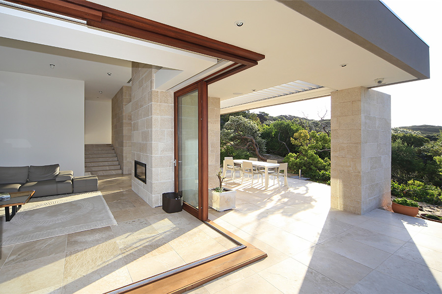 Corner-lift-slide-door-open